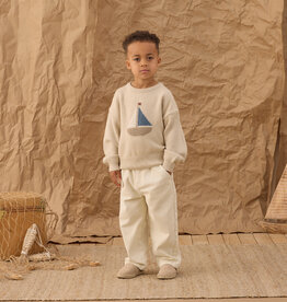 Rylee + Cru Inc. SALE ASPEN SWEATER SAILBOAT PEBBLE