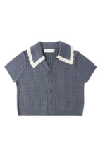 Rylee + Cru Inc. SLOANE KNIT TOP MARINE