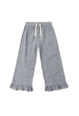 Rylee + Cru Inc. WIDE LEG PANT MARINE GINGHAM