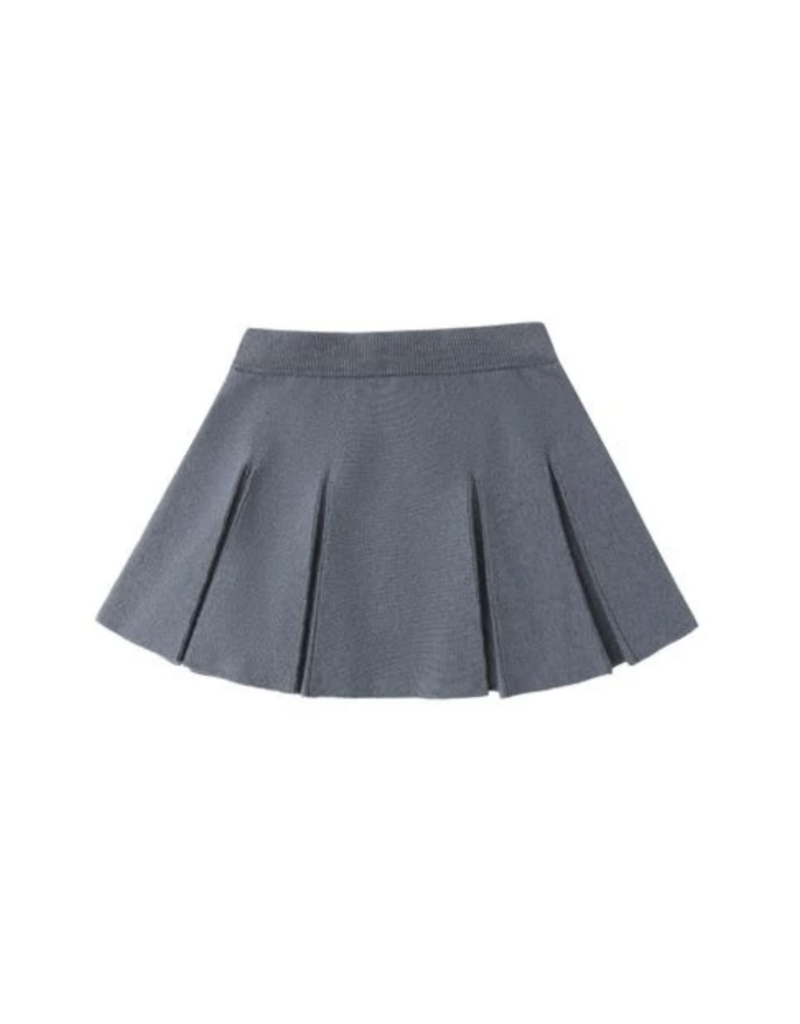 Rylee + Cru Inc. SLOANE KNIT SKIRT MARINE