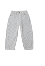 Rylee + Cru Inc. BARREL PANT RAILROAD STRIPE