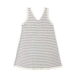 Rylee + Cru Inc. CROCHET TANK MINI DRESS MARINE STRIPE