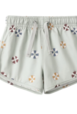 Rylee + Cru Inc. SWIM TRUNK FLOATIE SEAFOAM