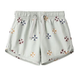 Rylee + Cru Inc. SWIM TRUNK FLOATIE SEAFOAM