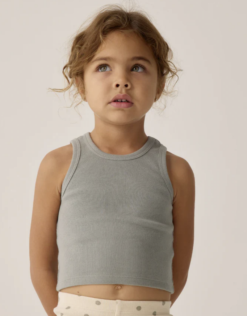 Rylee + Cru Inc. RIBBED TANK SEAFOAM