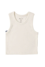 Rylee + Cru Inc. RIBBED TANK NATURAL