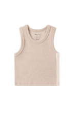 Rylee + Cru Inc. RIBBED TANK HEATHERED BLUSH