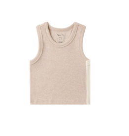 Rylee + Cru Inc. RIBBED TANK HEATHERED BLUSH
