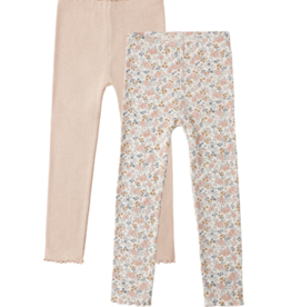 Rylee + Cru Inc. RIBBED LEGGING FLOWER FIELD