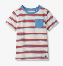 Hatley Kids East Coast Stripes Crew Neck Tee