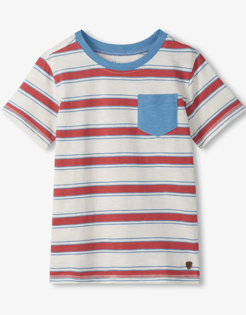 Hatley Kids East Coast Stripes Crew Neck Tee