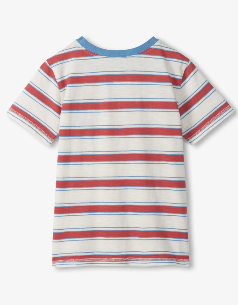 Hatley Kids East Coast Stripes Crew Neck Tee