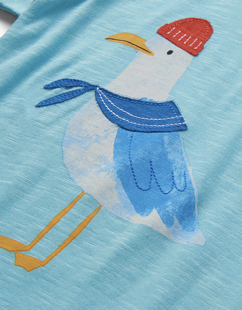 Hatley Kids Charming Seagull Tee Short Set