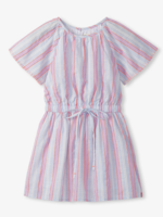 Hatley Kids SALE. Neon Chambray Stripe Woven Play Dress
