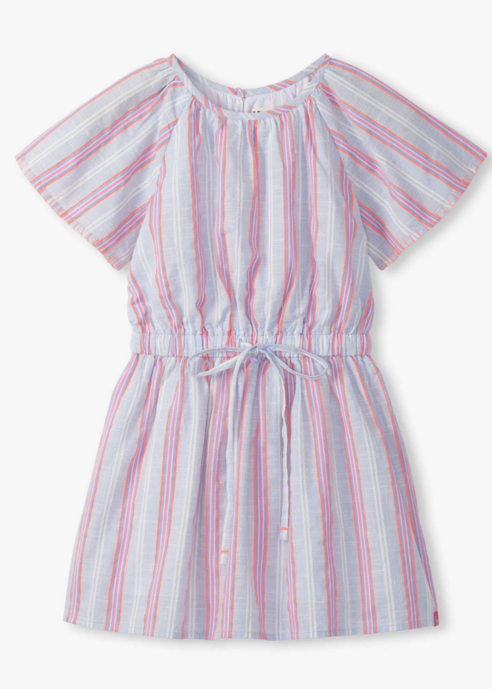 Hatley Kids Neon Chambray Stripe Woven Play Dress