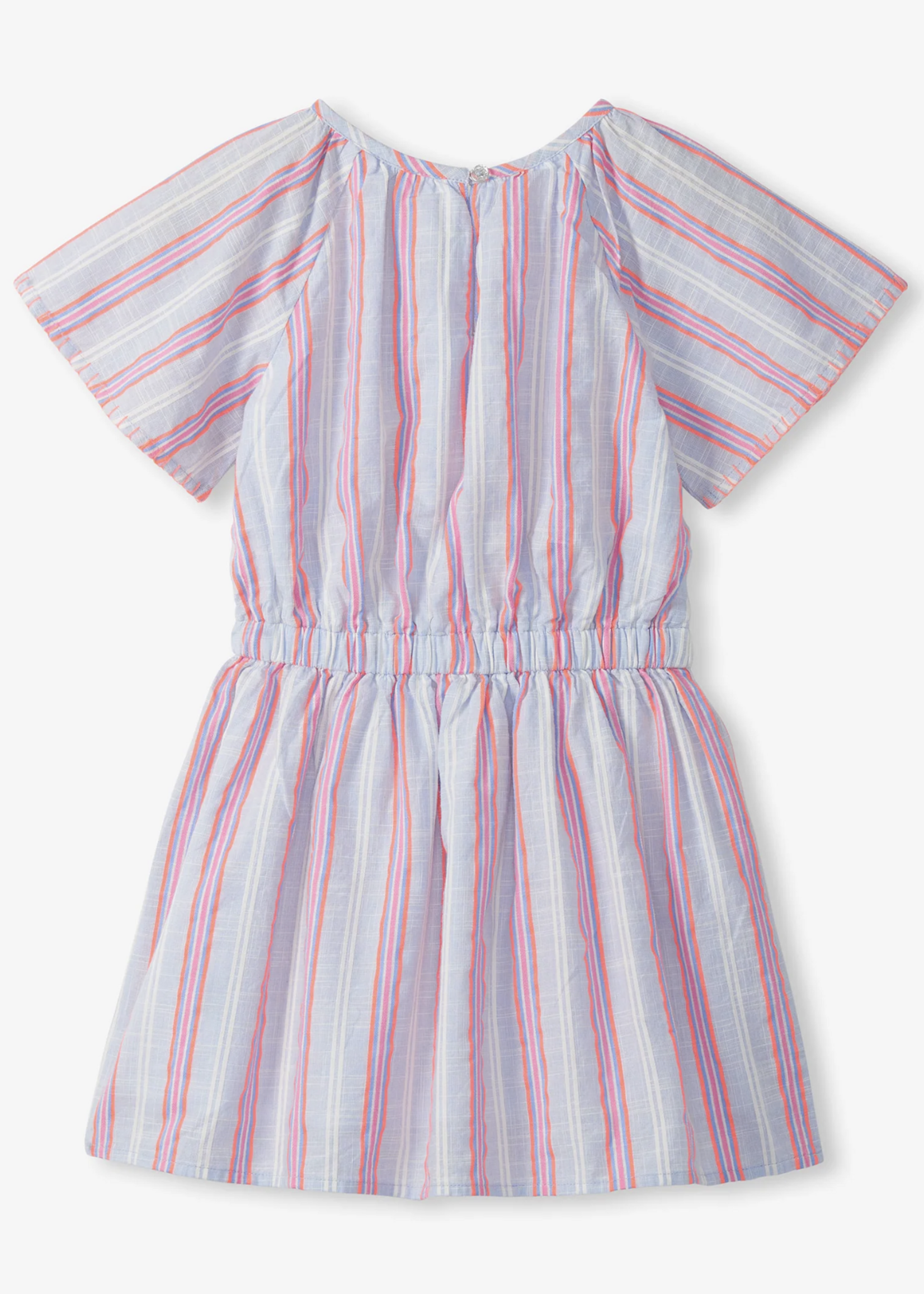 Hatley Kids Neon Chambray Stripe Woven Play Dress