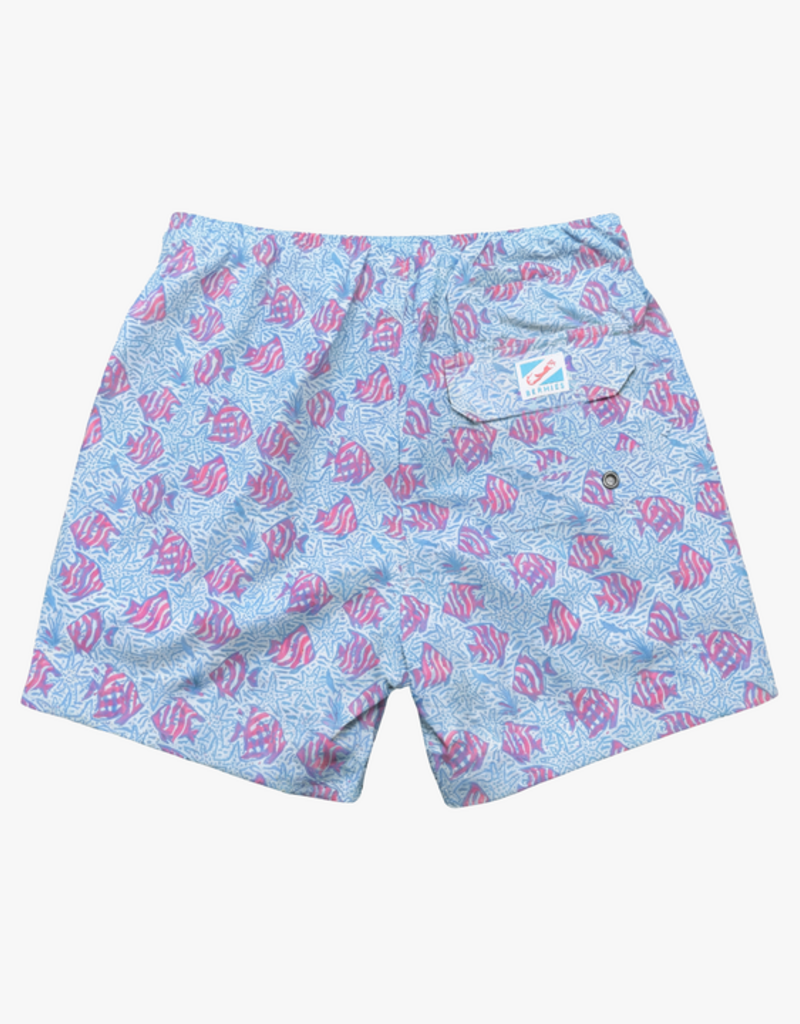Bermies Coral Fish Swim Trunks