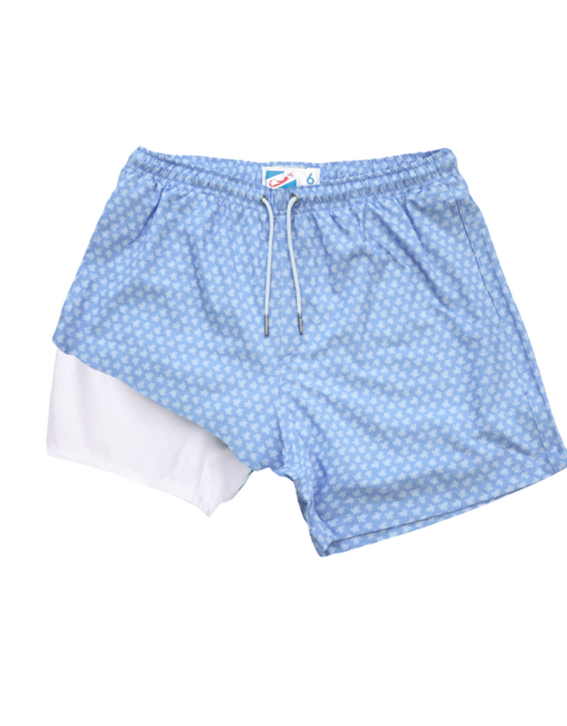 Bermies Tribal Turtles Swim Trunks