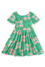 Tea Collection SHORT SLEEVE BALLET DRESS CARNATION FLORAL