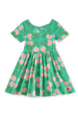 Tea Collection SHORT SLEEVE BALLET DRESS CARNATION FLORAL