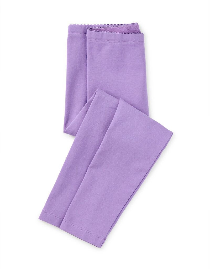 Tea Collection SOLID LEGGINGS PAISLEY PURPLE