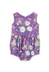 Tea Collection PEEK-A-BOO BACK ROMPER PORTUGUESE FLORAL