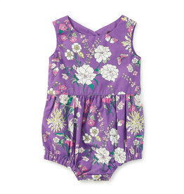 Tea Collection PEEK-A-BOO BACK ROMPER PORTUGUESE FLORAL