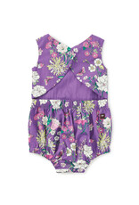 Tea Collection PEEK-A-BOO BACK ROMPER PORTUGUESE FLORAL