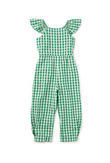 Tea Collection FLUTTER STRAP JUMPSUIT GARDEN PARTY CHECK