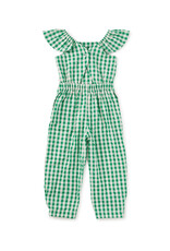 Tea Collection FLUTTER STRAP JUMPSUIT GARDEN PARTY CHECK
