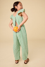 Tea Collection FLUTTER STRAP JUMPSUIT GARDEN PARTY CHECK