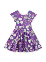 Tea Collection SALE. BUTTON BACK SKIRTED DRESS PORTUGUESE FLORAL
