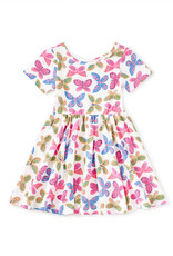 Tea Collection SHORT SLEEVE BALLET DRESS FLUTTER FIESTA