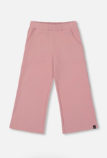 Deux par Deux Waffle Flare Leg Pants Dusty Pink