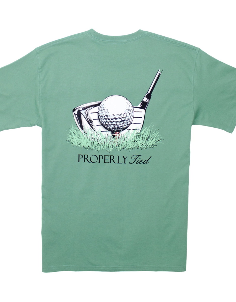 Properly Tied Mens Driver S/S Ivy