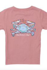 Properly Tied Mens Claws S/S Salmon