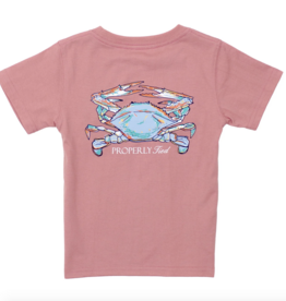 Properly Tied Mens Claws S/S Salmon