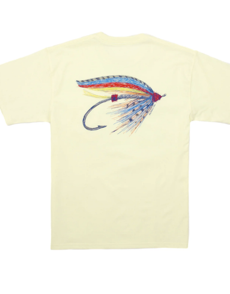 Properly Tied Mens Let It Fly S/S Light Yellow