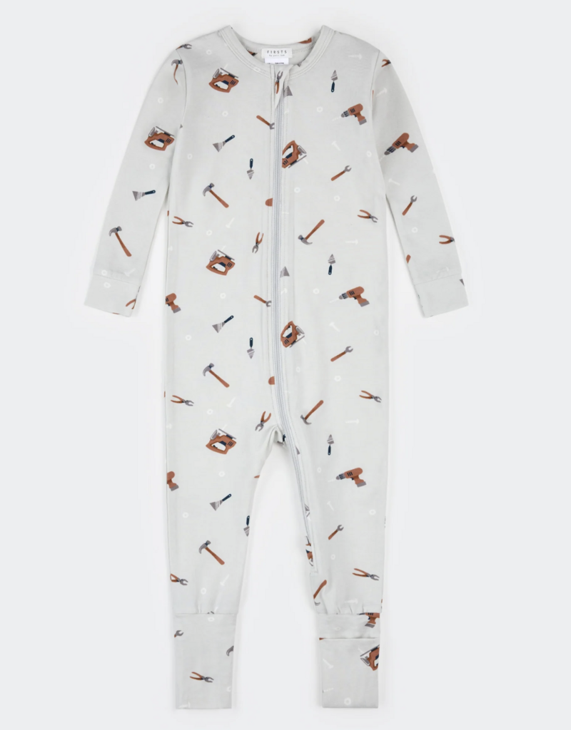 Petit Lem CONVERTIBLE SLEEPER KNIT-GREY TOOLS