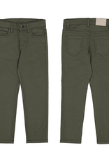 Mayoral 5 Pocket Slim Fit Basic Pant Olive
