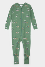 Petit Lem CONVERTIBLE SLEEPER KNIT-GREEN GOLF CART