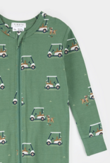 Petit Lem CONVERTIBLE SLEEPER KNIT-GREEN GOLF CART