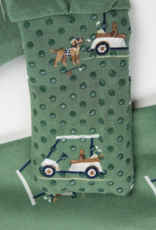 Petit Lem CONVERTIBLE SLEEPER KNIT-GREEN GOLF CART
