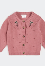 Petit Lem L/S CARDIGAN KNIT-PINK
