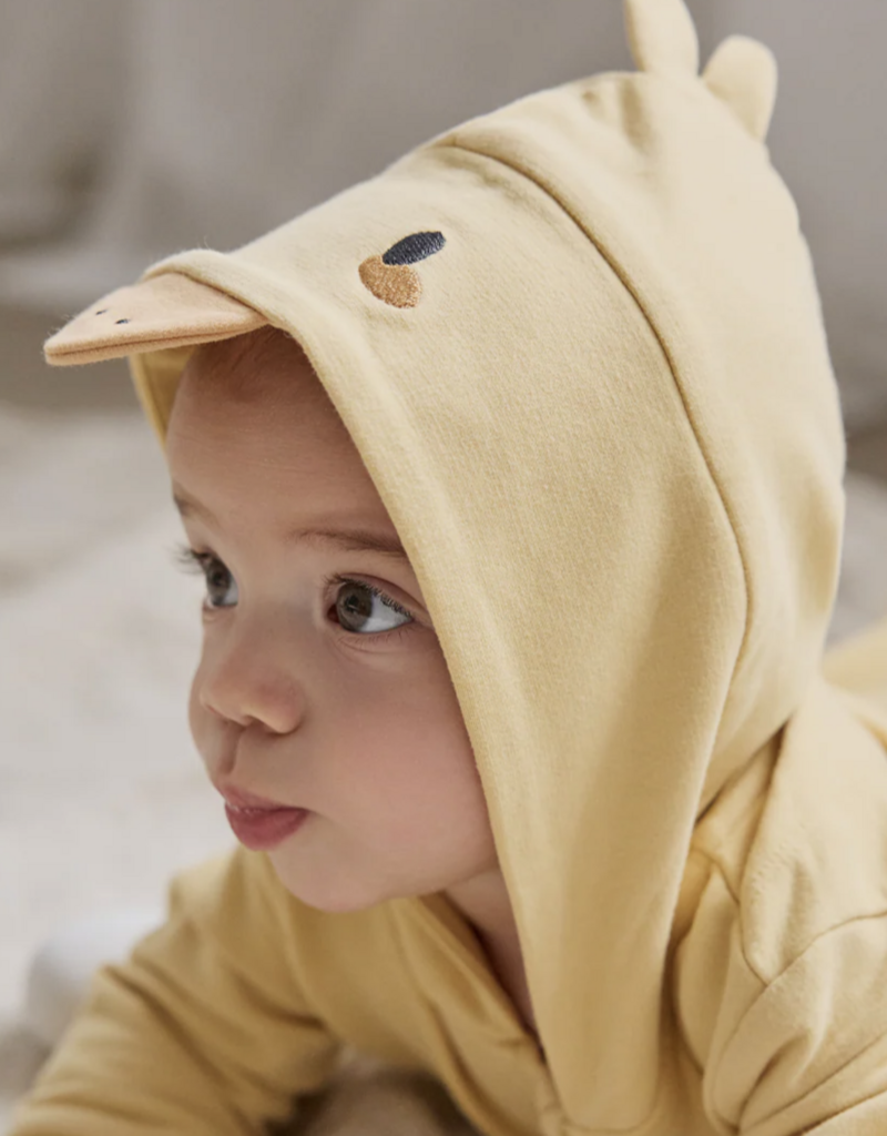 Petit Lem PLAYSUIT KNIT-YELLOW