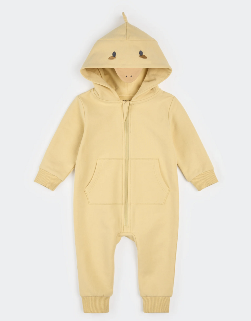 Petit Lem PLAYSUIT KNIT-YELLOW