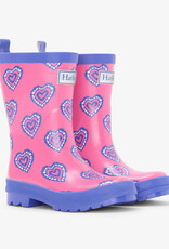 Hatley Kids Heart Burst Shiny Rain Boot