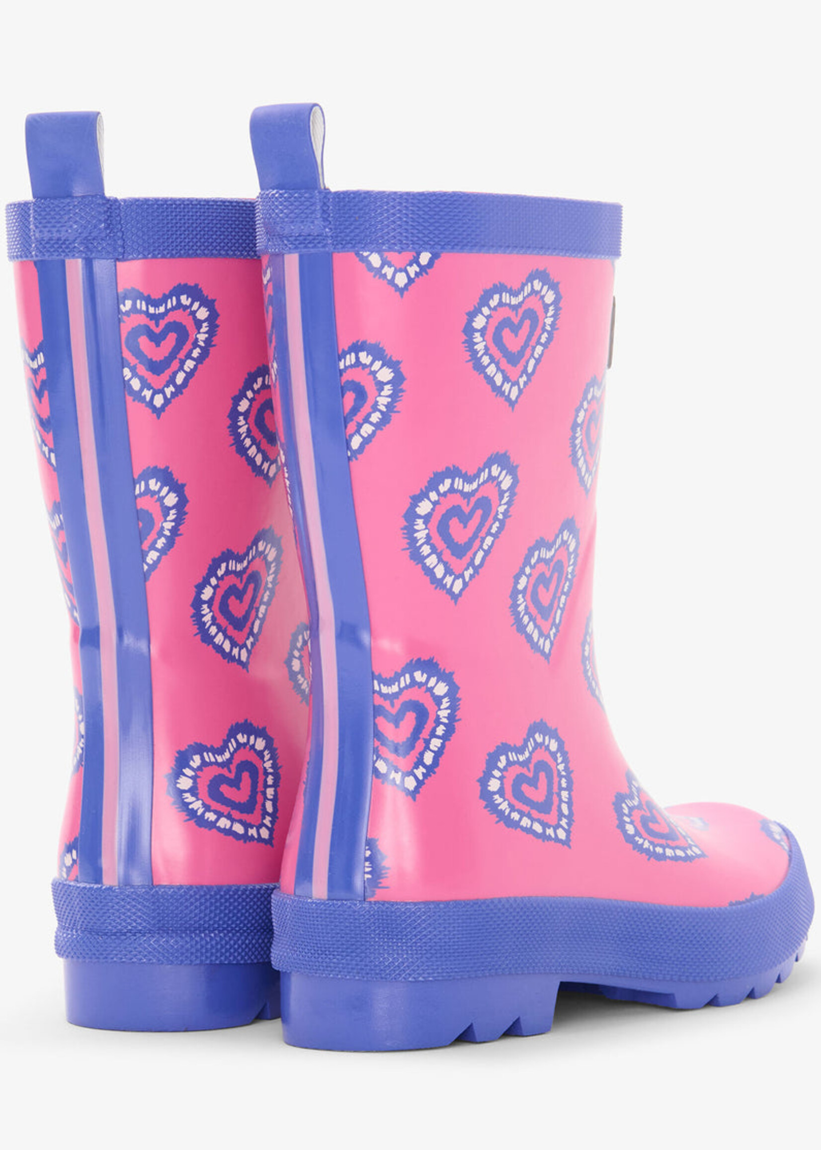 Hatley Kids Heart Burst Shiny Rain Boot