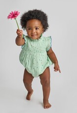 Pink Chicken Baby Girls Jaipur Bubble Pastel Green Polka Dot