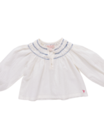 Pink Chicken SALE. Ava Top Antique White
